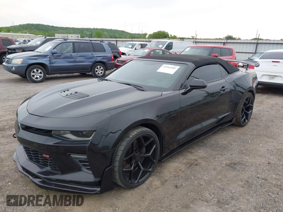 2016 Chevrolet Camaro 2SS with VIN 1G1FH3D76G0173312, listed as a IAAI auction lot 42102481 with 86,544 mi miles. Bid and sale history available at carsss.com. Image 17.