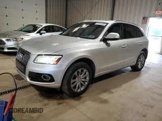 2013 Audi Q5 Premium Plus with VIN WA1LFAFP2DA075041, listed as a Copart auction lot 56167425 with 127,086 mi miles and Salvage title. Bid and sale history available at DreamBid. Image 1.