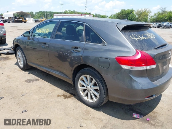 2011 Toyota Venza with VIN 4T3ZA3BBXBU043733, listed as a IAAI auction lot 42662834 with 150,365 mi miles and . Bid and sale history available at DreamBid. Image 3.