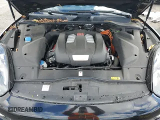 2017 Porsche Cayenne S E-Hybrid with VIN WP1AE2A26HLA74128, listed as a Copart auction lot 46486355 with 57,482 mi miles and Salvage title. Bid and sale history available at DreamBid. Image 12.