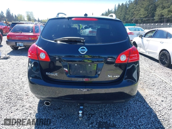 2009 Nissan Rogue S with VIN JN8AS58V69W432215, listed as a IAAI auction lot 42054977 with 181,850 mi miles. Bid and sale history available at carsss.com. Image 16.