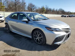 2021 Toyota Camry SE Nightshade with VIN 4T1G11AK5MU465451, listed as a Copart auction lot 48174715 with 72,519 mi miles and Salvage Title. Bid and sale history available at carsss.com. Image 4.