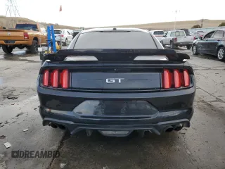 2018 Ford Mustang GT with VIN 1FA6P8CFXJ5106339, listed as a Copart auction lot 46749215 with 113,244 mi miles and Salvage Title. Bid and sale history available at DreamBid. Image 6.