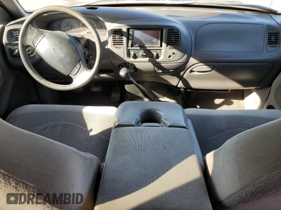 1999 Ford F-150 with VIN 1FTRX07W2XKC24186, listed as a Copart auction lot 74553294 with Not provided miles and Salvage title. Bid and sale history available at DreamBid. Image 8.
