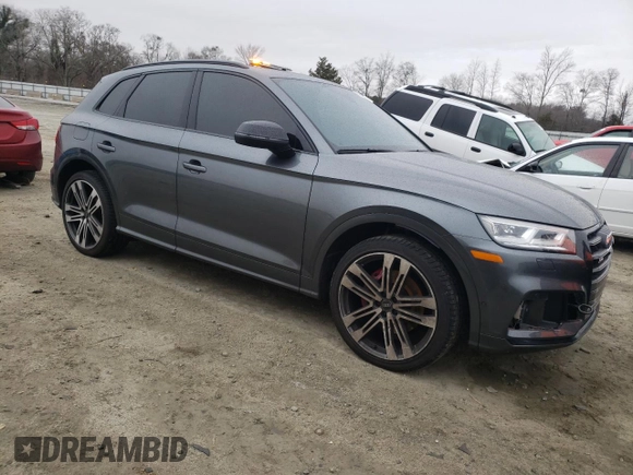 2020 Audi SQ5 Prestige with VIN WA1C4AFY7L2122247, listed as a Copart auction lot 39592664 with 49,551 mi miles and . Bid and sale history available at DreamBid. Image 4.