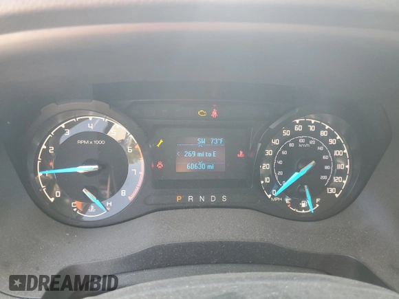 2021 Ford Ranger XL with VIN 1FTER4FH9MLD82811, listed as a Copart auction lot 53701365 with 60,630 mi miles and Salvage Title. Bid and sale history available at DreamBid. Image 9.