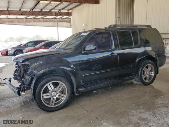 2012 Nissan Pathfinder SV with VIN 5N1AR1NN9CC602172, listed as a Copart auction lot 52797185 with 218,411 mi miles and Salvage Title. Bid and sale history available at carsss.com. Image 1.
