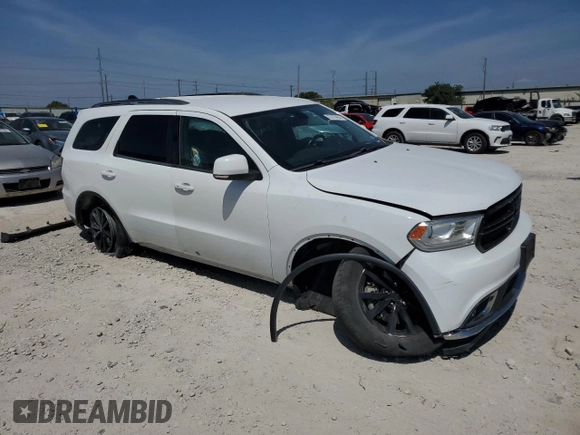 2016 Dodge Durango Limited with VIN 1C4RDHDG8GC315025, listed as a Copart auction lot 67475654 with 121,720 mi miles and Salvage Title. Bid and sale history available at carsss.com. Image 4.