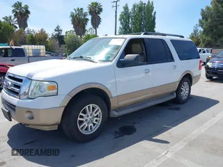 2011 Ford Expedition Max XLT z VIN 1FMJK1J54BEF41410, wystawiony jako IAAI lot #42278182 z przebiegiem 123 721 mil mil oraz . Historia ofert i sprzedaży dostępna na DreamBid. Obrazek 6.