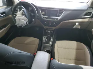 2022 Hyundai Accent SEL with VIN 3KPC24A6XNE153761, listed as a Copart auction lot 56784025 with Not provided miles and Salvage title. Bid and sale history available at DreamBid. Image 8.
