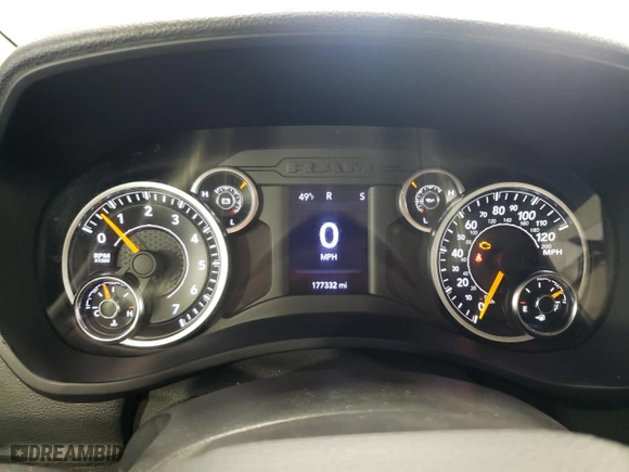 2020 Ram 2500 Tradesman with VIN 3C6MR4AJ5LG132667, listed as a Copart auction lot 48536505 with 177,332 mi miles and Clean Title. Bid and sale history available at carsss.com. Image 9.