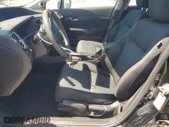 2015 Honda Civic Sedan SE with VIN 19XFB2F77FE287728, listed as a Copart auction lot 49612405 with 99,172 mi miles and Salvage Title. Bid and sale history available at carsss.com. Image 7.