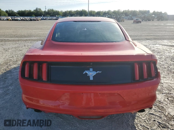 2017 Ford Mustang V6 with VIN 1FA6P8AM9H5289843, listed as a Copart auction lot 81398934 with 88,082 mi miles and Salvage title. Bid and sale history available at DreamBid. Image 6.