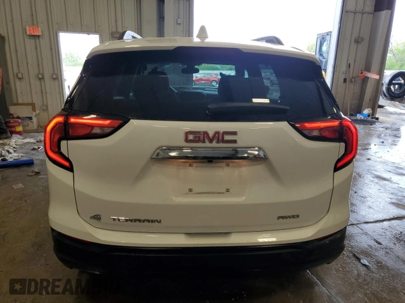 2021 GMC Terrain SLE z VIN 3GKALTEV4ML384525, wystawiony jako Copart lot #59470685 z przebiegiem 52 141 mil mil oraz Szkoda całkowita • Salvage title. Historia ofert i sprzedaży dostępna na DreamBid. Obrazek 6.