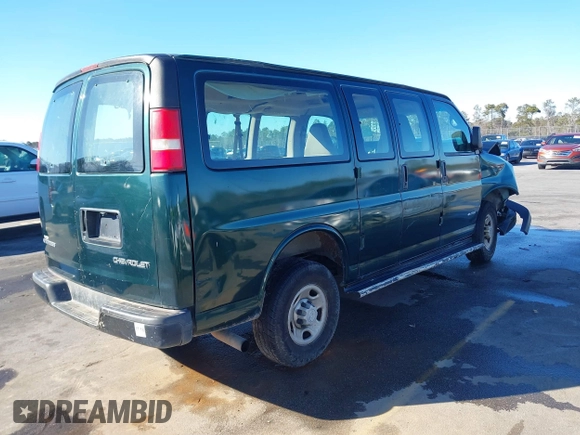 2005 Chevrolet Express Passenger z VIN 1GAGG25V251242079, wystawiony jako IAAI lot #41353852 z przebiegiem 193 081 mil mil oraz . Historia ofert i sprzedaży dostępna na DreamBid. Obrazek 4.