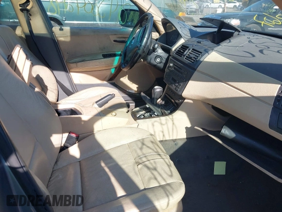 2004 BMW X3 2.5i with VIN WBXPA73464WB23362, listed as a IAAI auction lot 39553607 with Not Provided miles and . Bid and sale history available at DreamBid. Image 5.
