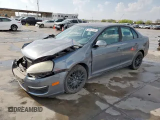 2008 Volkswagen Jetta Sedan S with VIN 3VWJM71K28M160291, listed as a Copart auction lot 50572735 with 0 mi miles and Salvage Title. Bid and sale history available at carsss.com. Image 1.
