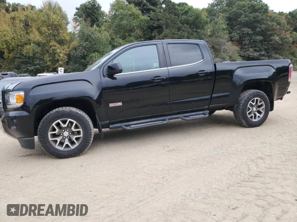 2017 GMC Canyon 4WD SLE with VIN 1GTG6CEN5H1150114, listed as a Copart auction lot 71781944 with 78,507 mi miles and Salvage Title. Bid and sale history available at carsss.com. Image 1.