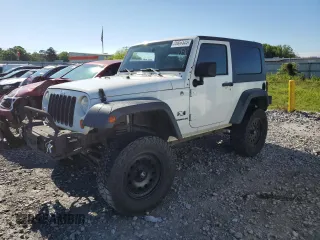 2008 Jeep Wrangler X with VIN 1J4FA24108L642938, listed as a Copart auction lot 55653525 with 119,424 mi miles and Salvage title. Bid and sale history available at DreamBid. Image 1.
