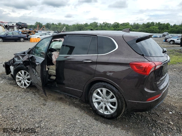 2020 Buick Envision Preferred with VIN LRBFXBSA8LD163661, listed as a Copart auction lot 62264784 with 0 mi miles and Salvage Title. Bid and sale history available at carsss.com. Image 2.
