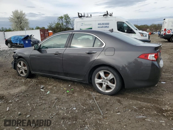 2010 Acura TSX with VIN JH4CU2F63AC012036, listed as a Copart auction lot 52008175 with 0 mi miles and Salvage Title. Bid and sale history available at carsss.com. Image 2.
