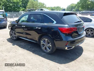 2019 Acura MDX Technology with VIN 5J8YD4H55KL037093, listed as a IAAI auction lot 42497673 with 43,630 mi miles and . Bid and sale history available at DreamBid. Image 3.