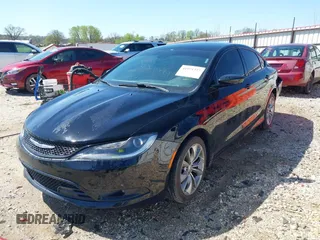2015 Chrysler 200 S with VIN 1C3CCCBBXFN721897, listed as a IAAI auction lot 41971777 with 115,330 mi miles. Bid and sale history available at carsss.com. Image 17.