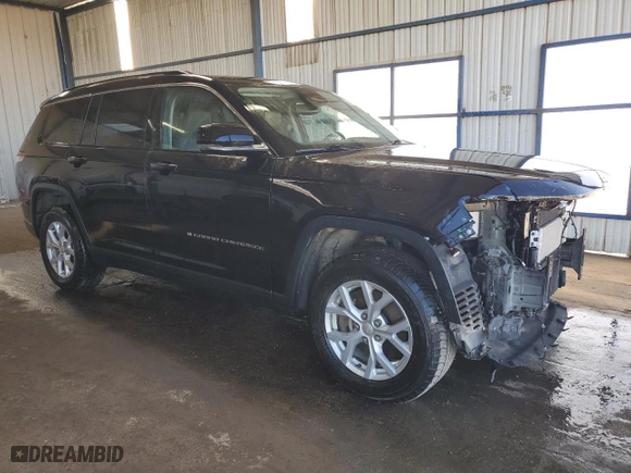 2023 Jeep Grand Cherokee L Limited with VIN 1C4RJKBG6P8824221, listed as a Copart auction lot 50686635 with 54,286 mi miles and Clean Title. Bid and sale history available at carsss.com. Image 4.