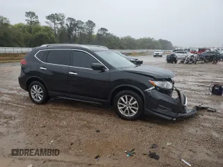 2019 Nissan Rogue SV with VIN 5N1AT2MTXKC771106, listed as a Copart auction lot 50192785 with 110,741 mi miles and Salvage Title. Bid and sale history available at carsss.com. Image 4.
