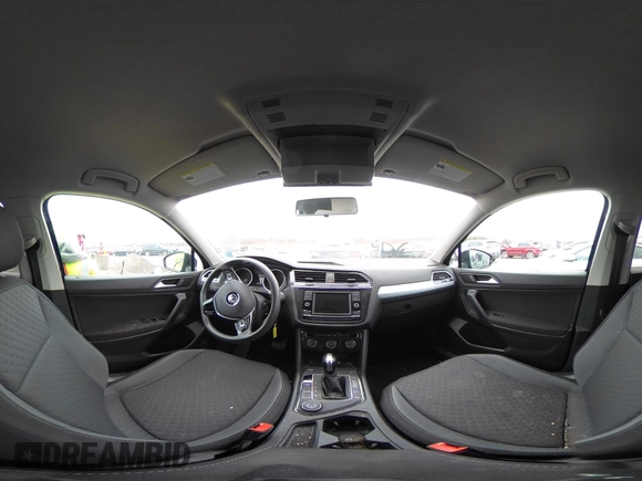 2019 Volkswagen Tiguan S with VIN 3VV0B7AX9KM019775, listed as a IAAI auction lot 41897497 with 61,691 mi miles and . Bid and sale history available at DreamBid. Image 19.