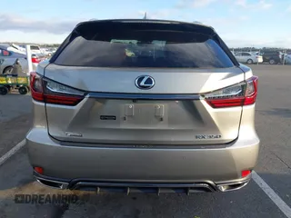 2021 Lexus RX with VIN 2T2SZMDA6MC307463, listed as a IAAI auction lot 40955402 with 7,308 mi miles. Bid and sale history available at carsss.com. Image 16.