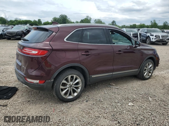 2018 Lincoln MKC Select with VIN 5LMCJ2D90JUL21005, listed as a Copart auction lot 60935275 with 68,841 mi miles and Salvage title. Bid and sale history available at DreamBid. Image 3.