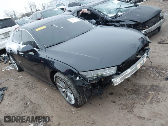 2016 Audi A7 3.0 Premium Plus with VIN WAUWGAFC0GN006470, listed as a IAAI auction lot 41638615 with 104,040 mi miles. Bid and sale history available at carsss.com. Image 1.