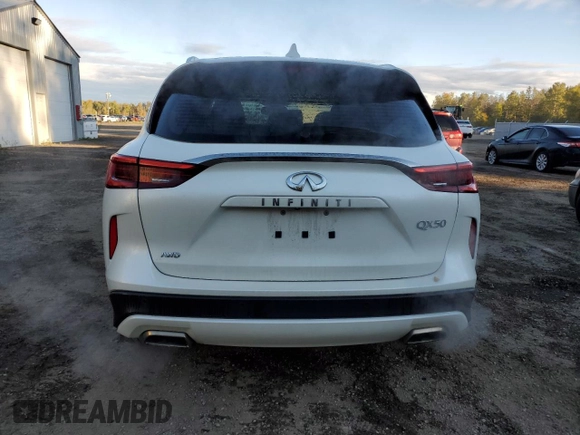 2021 Infiniti QX50 Luxe z VIN 3PCAJ5BB3MF124980, wystawiony jako Copart lot #74805754 z przebiegiem 63 153 mil mil oraz Czysty tytuł • Clean title. Historia ofert i sprzedaży dostępna na DreamBid. Obrazek 6.