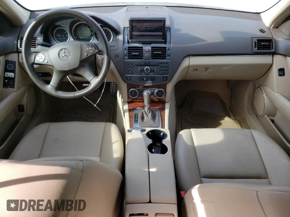 2011 Mercedes-Benz C 300 Sport with VIN WDDGF8BB1BR186307, listed as a Copart auction lot 54422265 with 98,377 mi miles and Salvage Title. Bid and sale history available at carsss.com. Image 8.