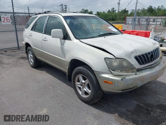 2000 Lexus RX 300 z VIN JT6GF10U9Y0046113, wystawiony jako IAAI lot #41974768 z przebiegiem 247 766 mil mil oraz . Historia ofert i sprzedaży dostępna na DreamBid. Obrazek 1.