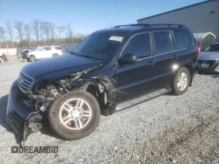 2005 Lexus GX 470 with VIN JTJBT20X050073477, listed as a Copart auction lot 49145655 with 209,857 mi miles and Salvage Title. Bid and sale history available at carsss.com. Image 1.