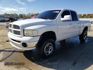 2005 Dodge Ram 2500 SLT with VIN 3D7KS28C15G715424, listed as a Copart auction lot 76980324 with 196,378 mi miles and Non Repairable. Bid and sale history available at carsss.com. Image 1.