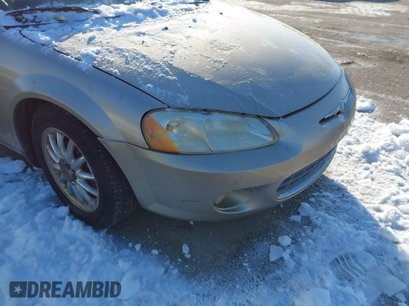 2002 Chrysler Sebring Touring with VIN 1C3AL56R22N170613, listed as a IAAI auction lot 41267706 with Not provided miles and . Bid and sale history available at DreamBid. Image 6.