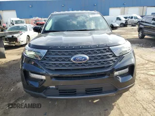 2023 Ford Explorer XLT with VIN 1FMSK8DH9PGB82621, listed as a Copart auction lot 50576485 with 28,026 mi miles and Salvage Title. Bid and sale history available at carsss.com. Image 5.