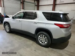 2021 Chevrolet Traverse LS with VIN 1GNERFKWXMJ263118, listed as a Copart auction lot 49945675 with 55,716 mi miles and Salvage Title. Bid and sale history available at carsss.com. Image 2.