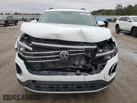 2025 Volkswagen Atlas SE z VIN 1V2JR2CA2SC522901, wystawiony jako Copart lot #44956845 z przebiegiem 1 591 mil mil oraz Szkoda całkowita • Salvage title. Historia ofert i sprzedaży dostępna na DreamBid. Obrazek 5.