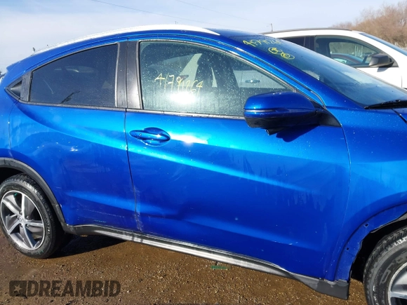 2021 Honda HR-V EX with VIN 3CZRU6H57MM752225, listed as a IAAI auction lot 41791264 with 62,972 mi miles. Bid and sale history available at carsss.com. Image 13.