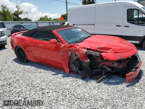 2019 Chevrolet Camaro 1LT with VIN 1G1FB3DSXK0124001, listed as a Copart auction lot 57628755 with 147,397 mi miles and Non repairable. Bid and sale history available at DreamBid. Image 4.