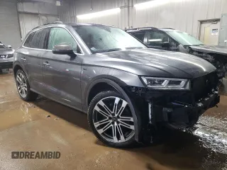 2018 Audi SQ5 Prestige with VIN WA1C4AFY2J2232765, listed as a Copart auction lot 42910454 with 52,752 mi miles and . Bid and sale history available at DreamBid. Image 4.
