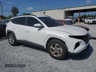2022 Hyundai Tucson SEL with VIN 5NMJB3AE2NH157708, listed as a Copart auction lot 53659845 with 21,129 mi miles and Salvage Title. Bid and sale history available at carsss.com. Image 4.