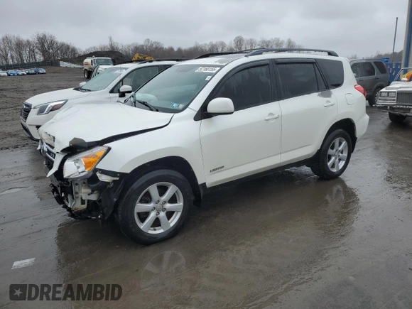 2006 Toyota RAV4 Limited with VIN JTMBK31V765006517, listed as a Copart auction lot 52160155 with 167,122 mi miles and Salvage Title. Bid and sale history available at carsss.com. Image 1.