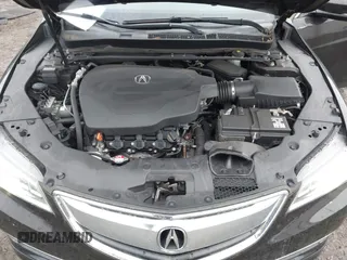 2015 Acura TLX V6 Advance with VIN 19UUB3F76FA002163, listed as a IAAI auction lot 41460668 with 110,095 mi miles. Bid and sale history available at carsss.com. Image 10.