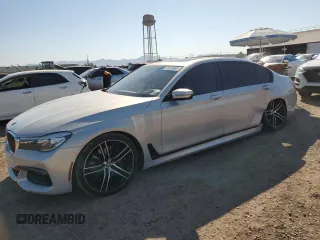 2017 BMW 7 Series 740i xDrive with VIN WBA7E4C55HGU99568, listed as a Copart auction lot 72978583 with 78,989 mi miles. Bid and sale history available at carsss.com. Image 1.