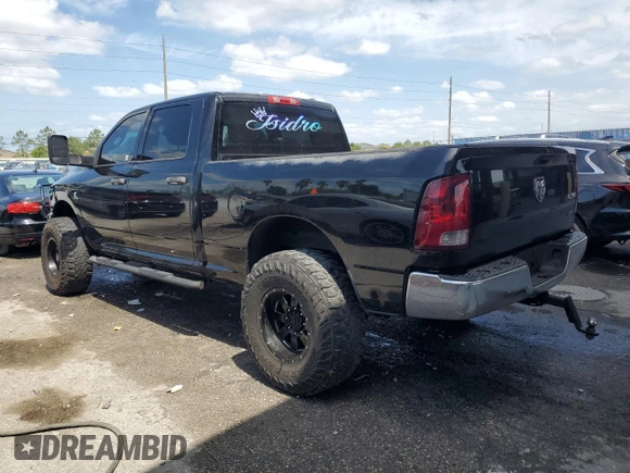 2012 Ram 2500 ST with VIN 3C6UD5CL7CG312302, listed as a Copart auction lot 54483275 with 208,116 mi miles and Salvage title. Bid and sale history available at DreamBid. Image 2.
